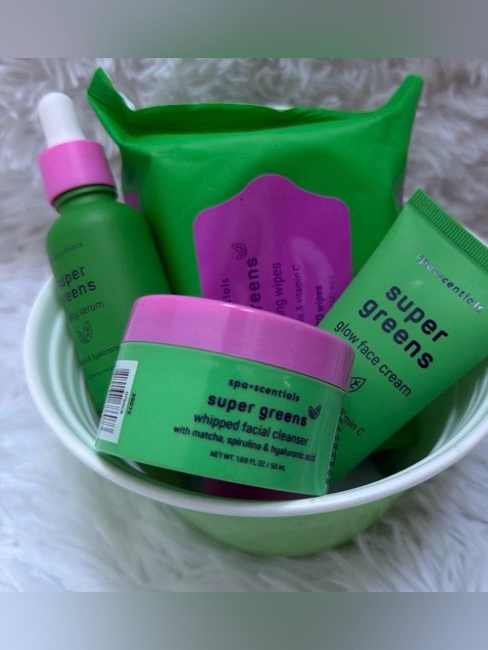 Super Greens 4 different products.